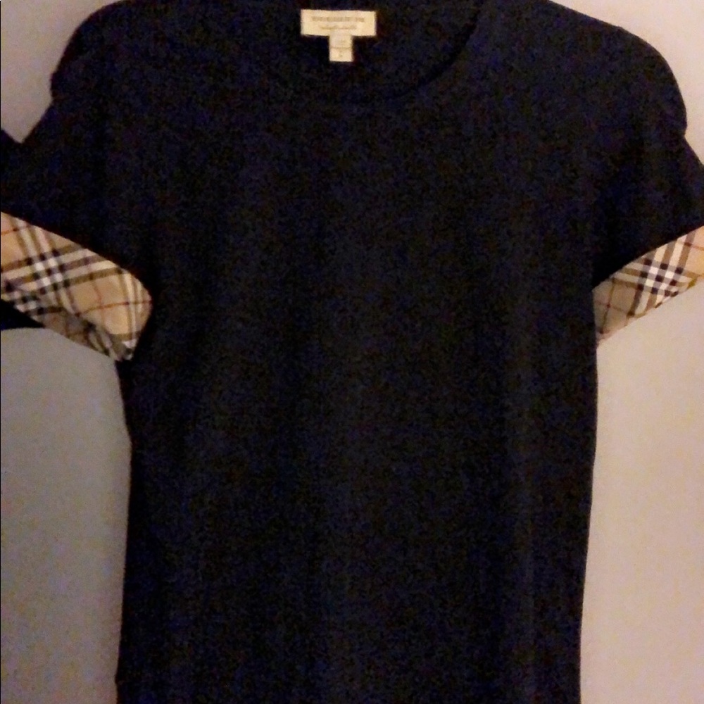 Black Burberry T shirt